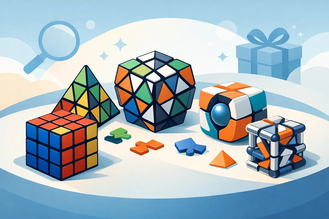 Puzzle Cubes Comparison for Fun Gift Picks