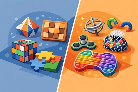 Puzzle Toys vs Fidget Toys for Everyday Fun