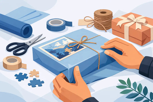 How to Wrap Puzzle Gifts Without Bent Corners